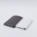 Power Coated White Aluminum Roller Shutter Profiles 0.4mm Thickness For Cabinet