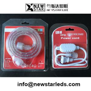 Wholesale 1M 5050 2835 RGB Waterproof 300 LED Strip Light 110V 220V Blister Package from china suppliers
