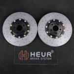 HEUR Durable Carbon Ceramic Brake Disc 410*38mm Front Set For Mercedes W204 W124
