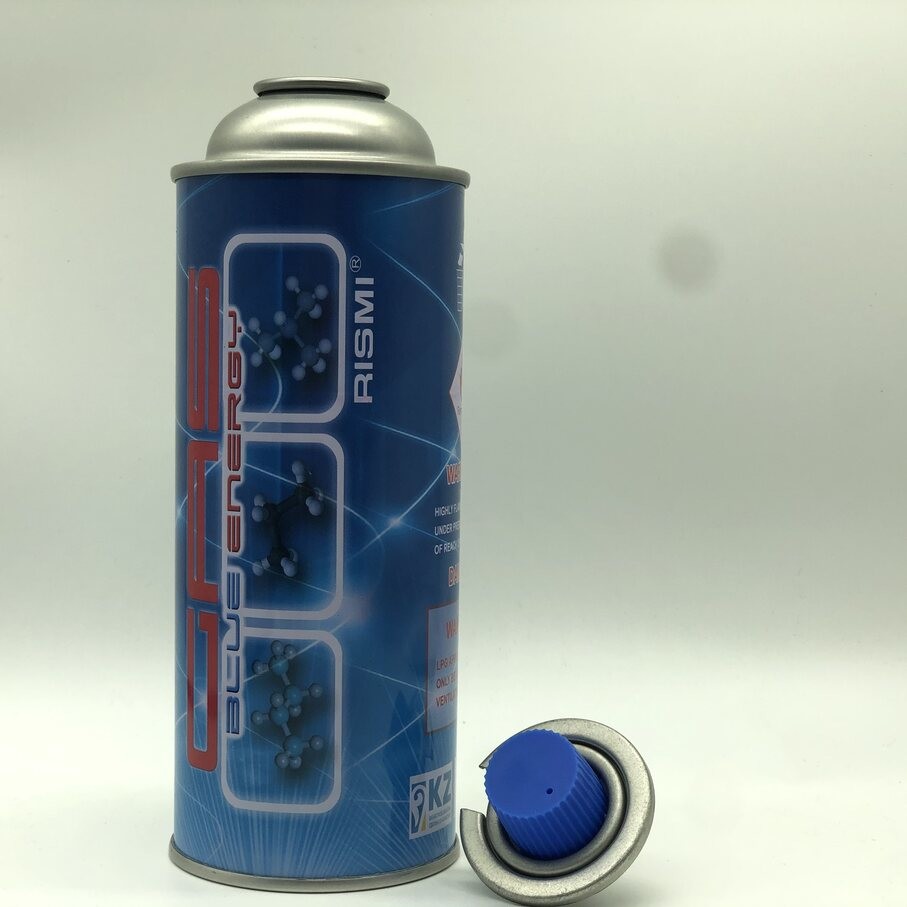 Compact Outdoor Butane Gas Canister - Versatile Energy Source for Camping and Hiking Adventures