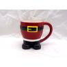 Buy cheap Novelty 3D Ceramic Mug Christmas Santa Pants Cute Hot Cocoa Mugs With Handle from wholesalers