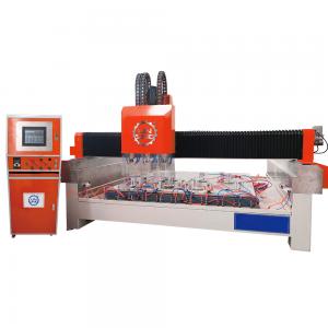 Wholesale DSP Control System 5 Axis 3D CNC Stone Carving Machine for Granite Marble Engraving from china suppliers