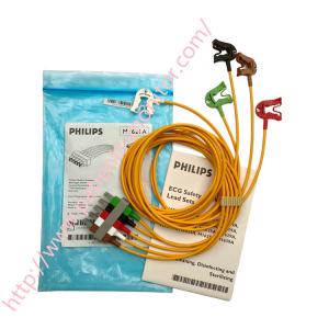 Wholesale Philipph M1621A ECGEKG Safety Cable 5-Lead Sets Grabbers 989803104501 New Original from china suppliers