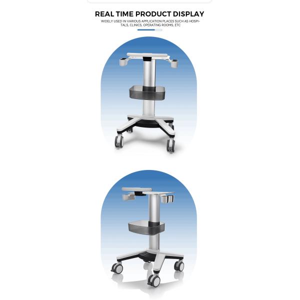 Hospital Medical Trolley Cart Monitoring Instrument for Ultrasound Machine Medical Trolley Cart