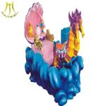 Hansel small kids carousel rides merry go round horse for sale