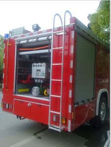 Wholesale Back Folding Aluminum Extension Ladder Stand for Fire Truck from china suppliers