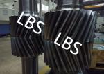 Alloy Steel Double Crossed Helical Gear Shaft For Heavy Duty Machinery