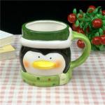 Christmas Mug 400ml Creative 3D Modeling Couple Coffee Cup Breakfast Milk Cup