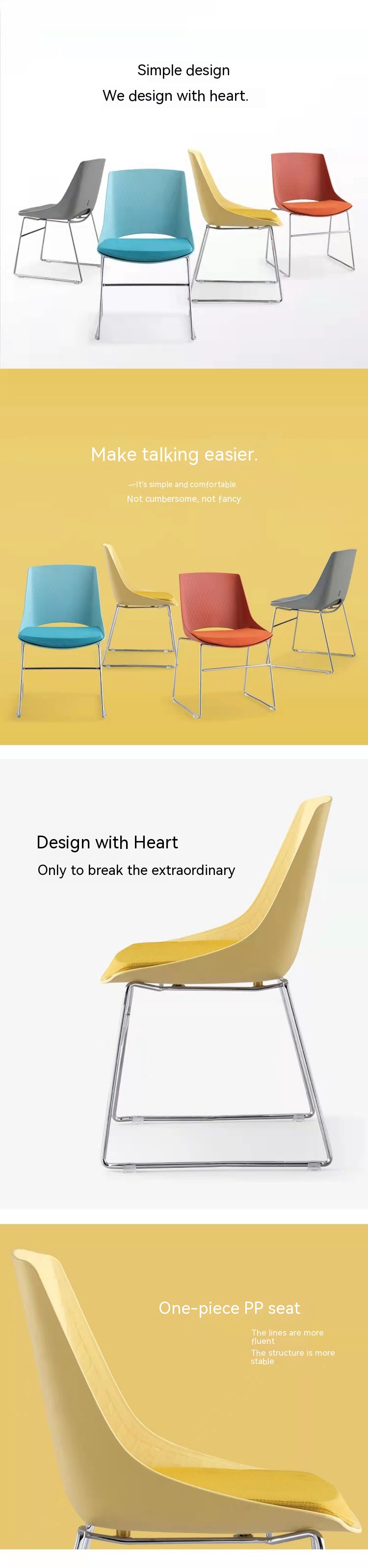 Functional and Stylish Computer Chair Stackable Conference Seating for Modern Offices