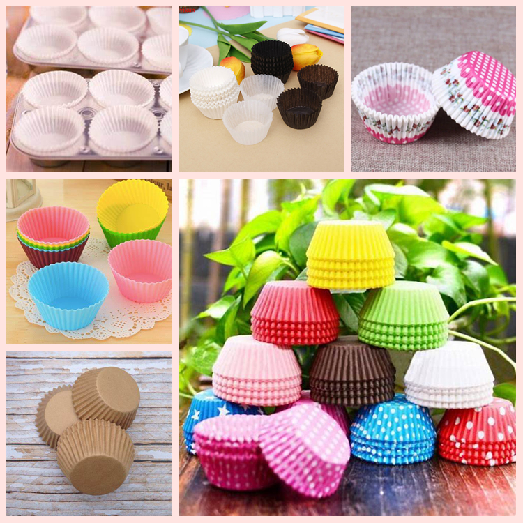 40gsm White / Coffee Baking Muffin Cupcake Paper Cups Liner Paper