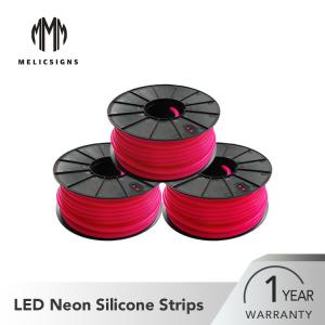 Wholesale 50 Meter 12mm Thickness Rose Red 5050 SMD LED Neon Flex Strip from china suppliers