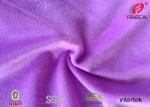 Violet Western Textile Polyester Velvet Fabric Crystal Super Soft Velvet For