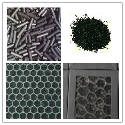 Technical diagram of air filter specifications