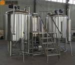 10HL Industrial Beer Brewing Equipment Stainless Steel Full Set Auto / Manual