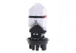 288 Cores Dome Fiber Optic Fusion Splice Closure Box 1Oval 6 Round Ports Aerial