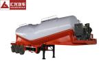 V Shape Pneumatic Tanker Trailer Inner Anti - Corrosion Small Discharge Loss