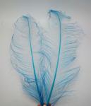 Handmade Multi Colored Millinery Feather Burnt Ostrich Plumes Feather 50-55cm