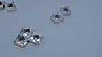 Hard Carbide PCD Grooving Inserts Square 12.7mm For PCBN Cutting Turning