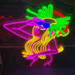 Silica Gel Indians Image Led Neon Flex Sign Artcraft Acrylic Plate