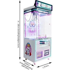 Wholesale Deluxe Claw Game Machine Glittery Exterior from china suppliers