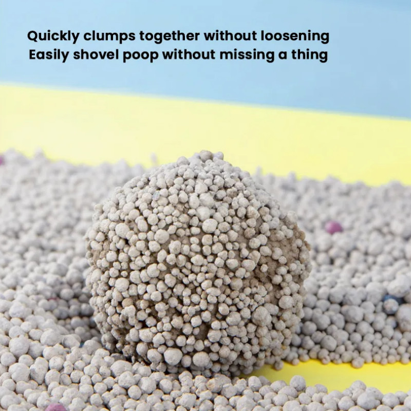 Odor Lock Natural Bentonite Cat Litter OEM Multi Scented Bentonite Sand Litter