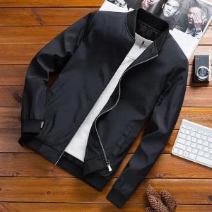 China                  Men Cheap Fashion Jacket Light Weight Jacket Windbreaker Custom Plus Size Men′s Jackets Men′s Clothing Canvas Fabric Northface              on sale