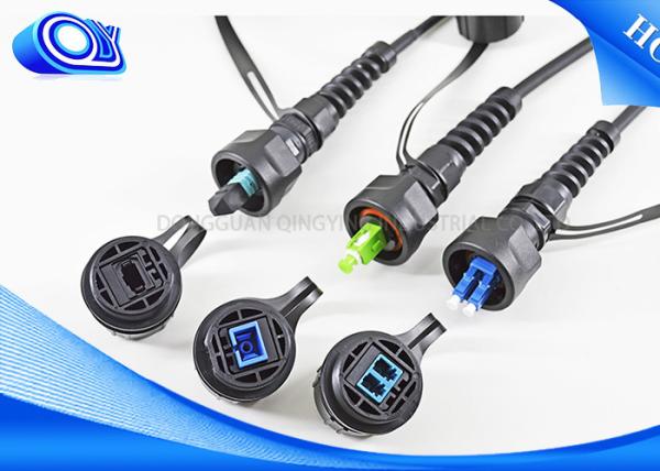 ODVA LC waterproof telephone cable connector