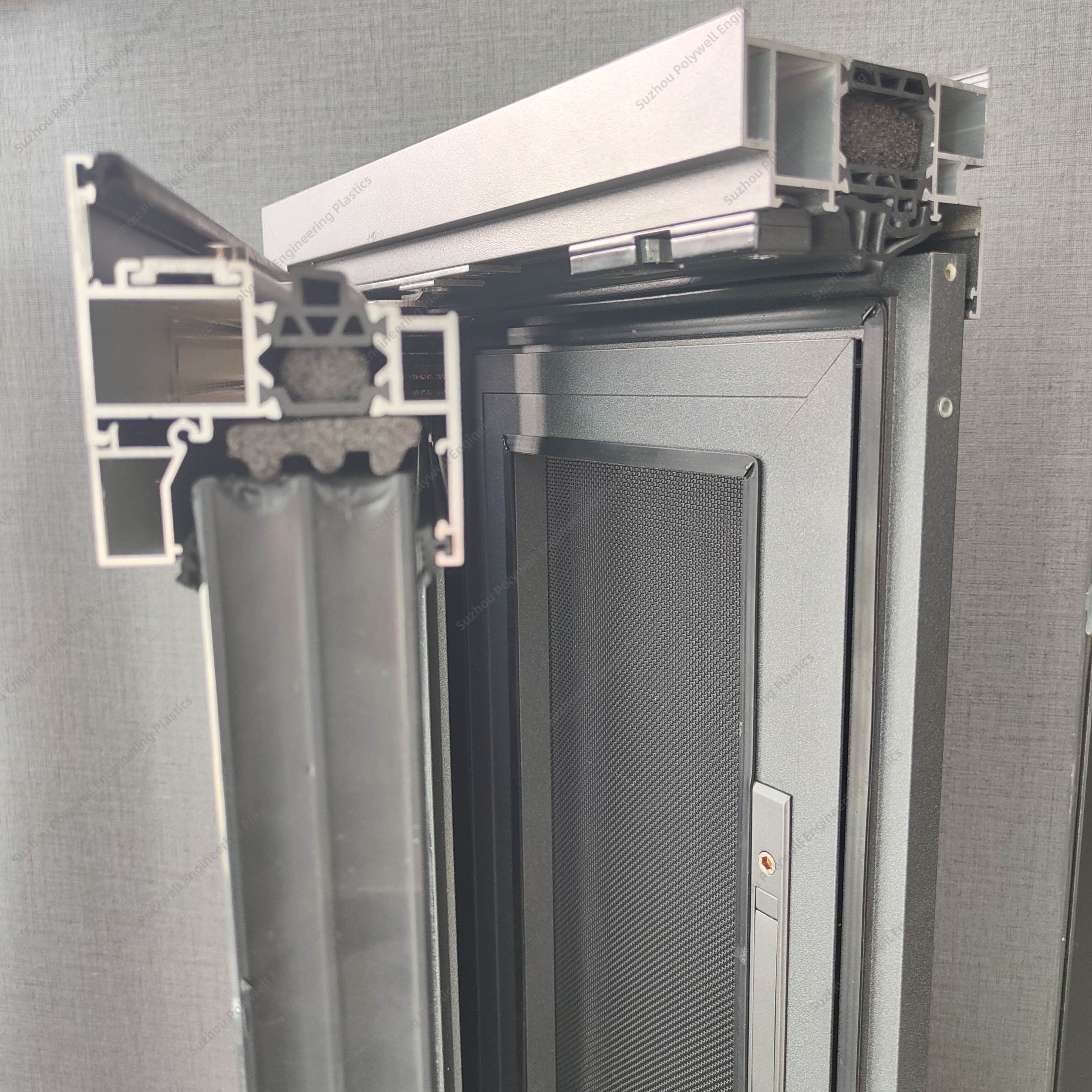 Extrusion Grade Polyamide Plastic Nylon 66 High Tensile Strength Plastic Raw Extrusion Material