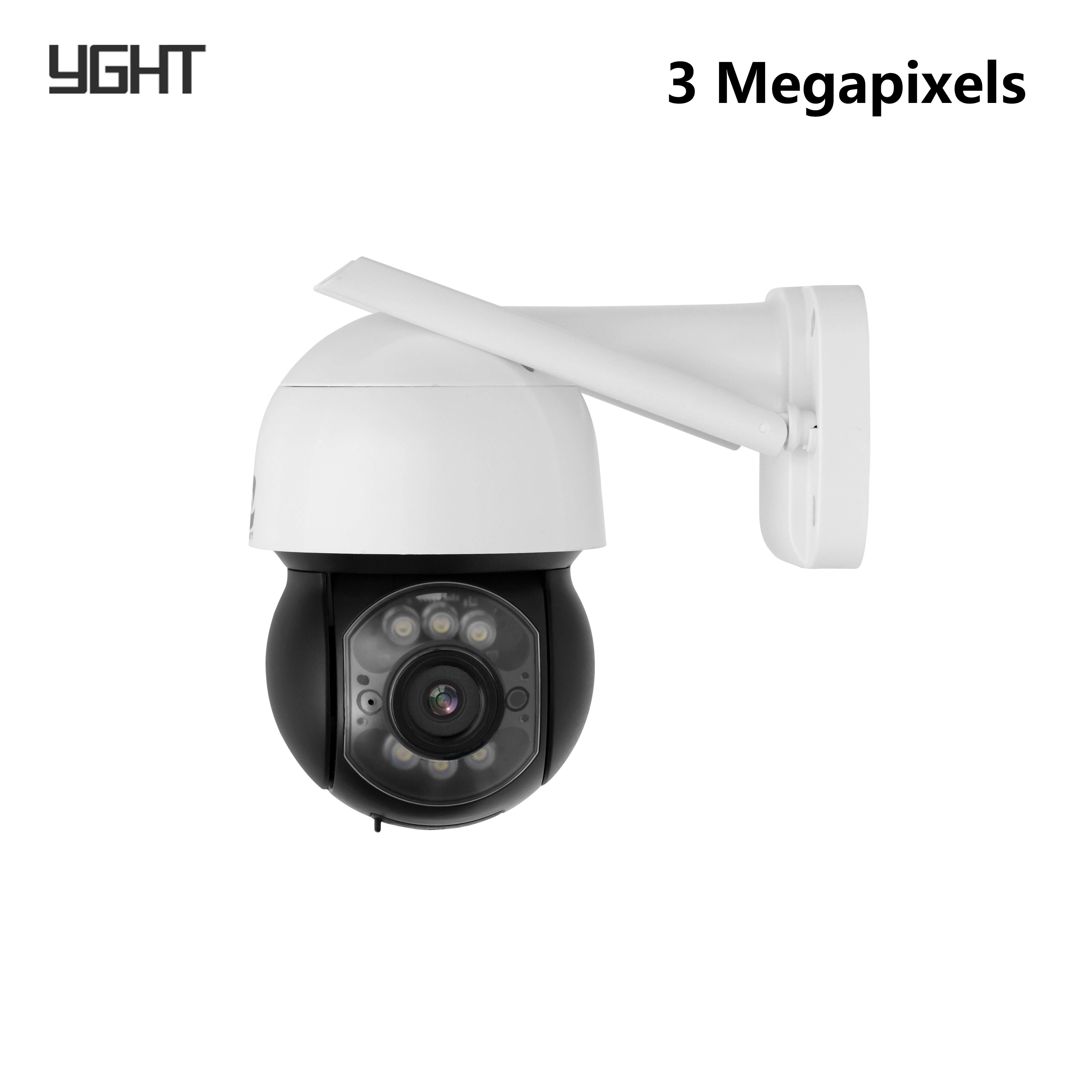 IP66 Waterproof AI Enhanced POE PTZ Camera Follow Motion ONVIF