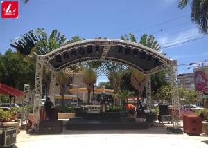 Wholesale Truss Stage Lighting Truss For Lighting Stage DJ Truss With Roof For Concert from china suppliers