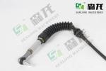 2.0m Cables Sany AC2000 Throttle Motor Digger Excavator Spare Parts