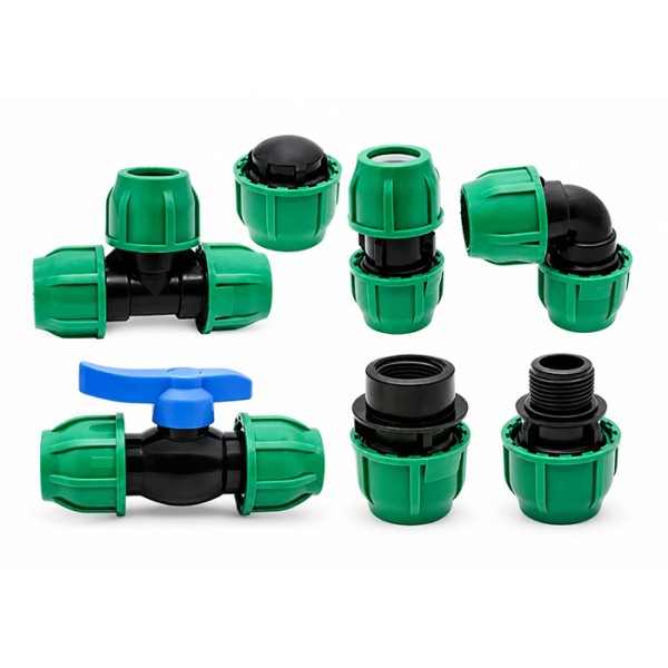 Precision Greenhouse Irrigation System: Automatic Drip & Micro-Sprinkler Piping Layout