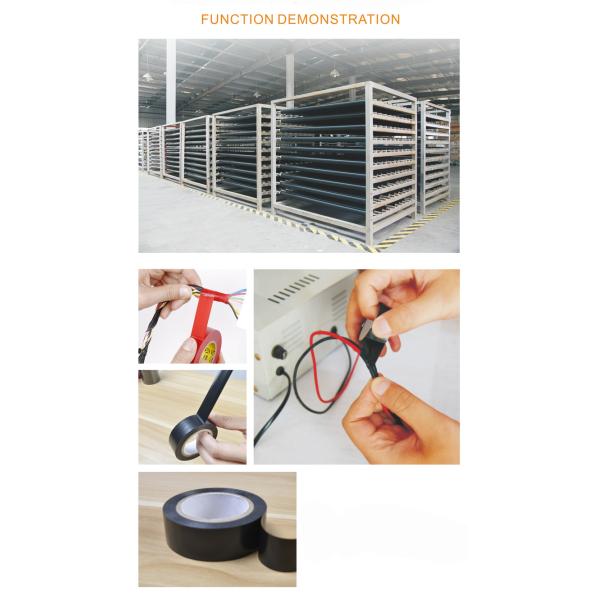 Custom Colorful PVC Electrical Tape Insulating Comply With UL CSA Certificate