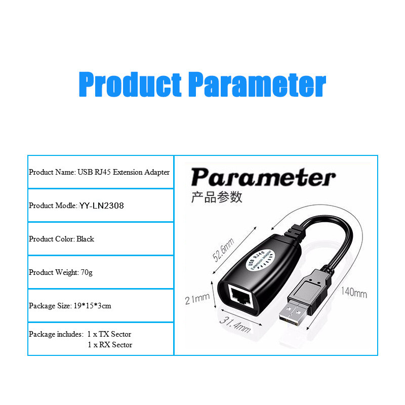 100Mbps USB Lan Adapter