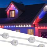 20mm Outdoor Eave LED Point Light Permanent Christmas Decoration RGBW Pixel