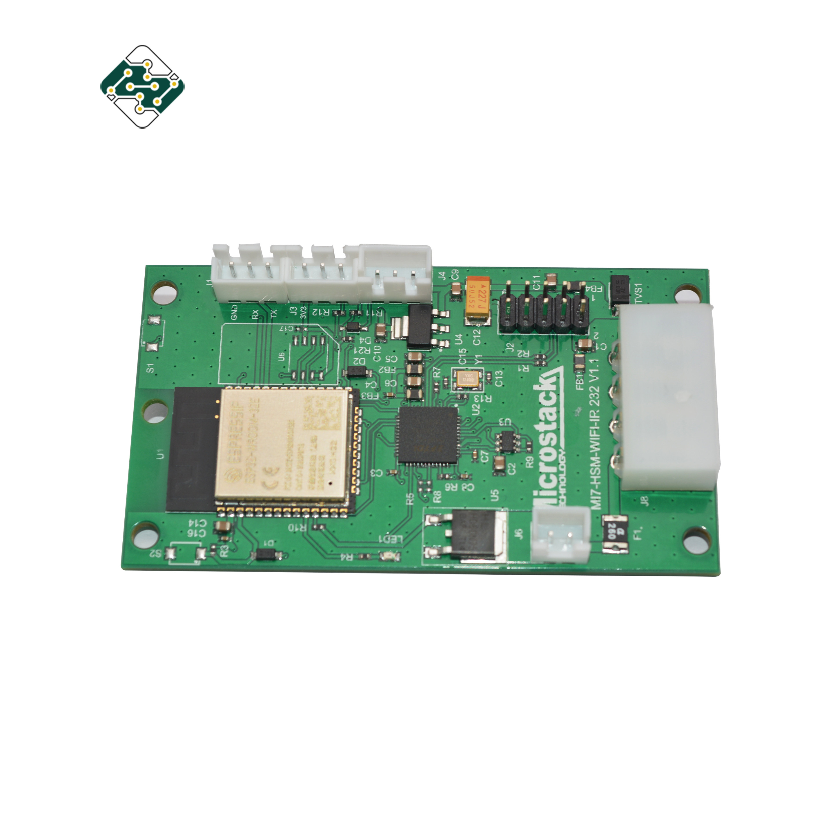 Rectangular Universal Printed PCBA Circuit Board 4x6cm Double Side