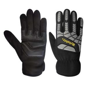 Wholesale TPR Impact Knock Reinforced Palm Hand Protection Gloves Mechanic Style Gloves from china suppliers