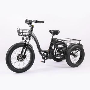 Wholesale 80km Range Electric Trike Papa Grande Fat Tire Cargo E-bike with 13Ah Battery Capacity from china suppliers