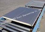 Windproof 50mm 75mm PU Sandwich Panels Thermal Insulation