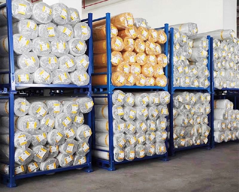 Pallet Stacking Rack For fabric roll storage