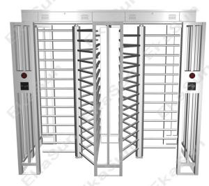 Wholesale Indoor Outdoor Turnstyle Automatic Gates Turnstiles Full Height Waterproof Dual Channel from china suppliers