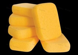 China 50pcs Medium Size Tile Grout Sponge Cleaning Scrubber Pads Durable Sponge Material on sale