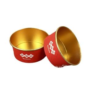 Wholesale Disposable Aluminum Foil Bowl Custom Print PE PLA Gold Disposable Bowls Large from china suppliers