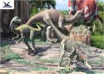 Snow Proof Life Size Fiberglass Statues Replica Dinosaur For Jurassic Dinosaur