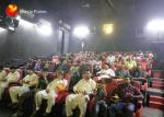 100 Seats 4D motion Theater Genuine Leather + Fberglass Material