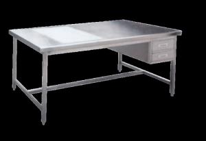 Wholesale Hospital Stainless Steel Medical Table , Dressing Inspection And Package Table With Light from china suppliers