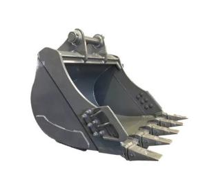 Wholesale 1-5 Ton Excavator Rock Bucket Hardox500 Material Gray Color from china suppliers