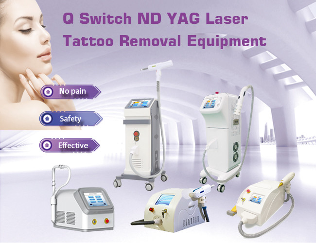 50Hz AC220V Nd Yag Laser Picosecond Q Switched Tattoo Removal For Hair 1000W