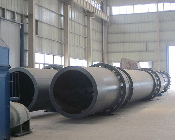 5TPH Industrial Rotary Sand Dryer Significant Design High Working Efficiency