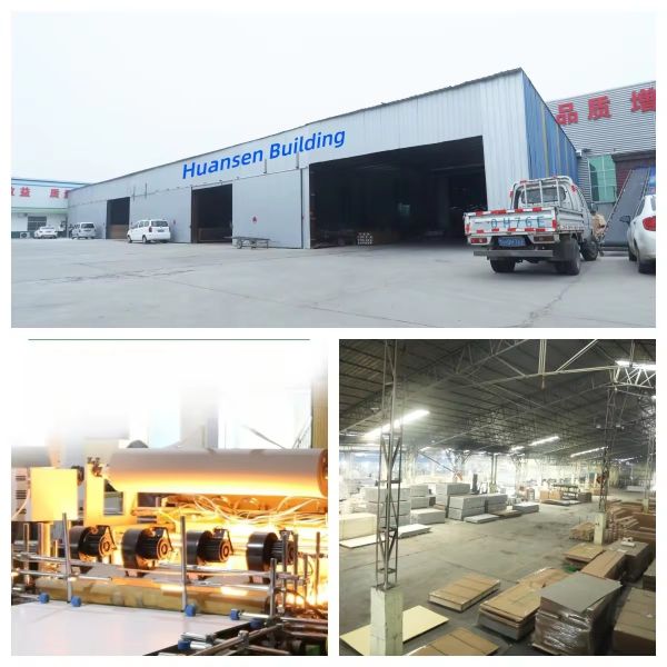 Henan Huansen Building Materials factory overview